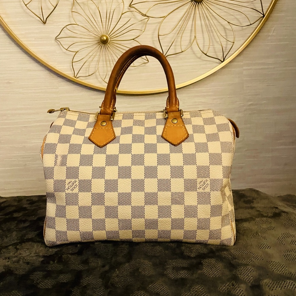 Louis Vuitton Speedy 25 Damier Azur